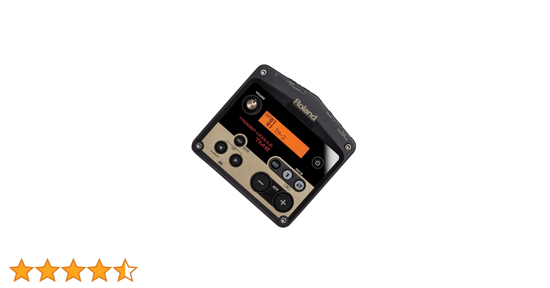 Roland TM-2 トリガーモジュール Roland TM-2 Drum Trigger Module Acoustic Electronic Hybrid